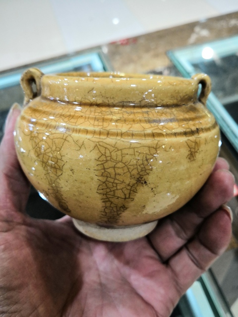 古玩陶瓷醬釉罐拍賣，當(dāng)前價(jià)格1200元