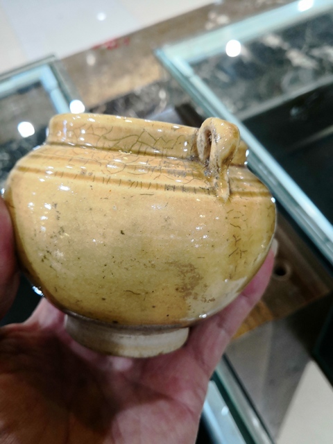 古玩陶瓷醬釉罐拍賣，當(dāng)前價(jià)格1200元