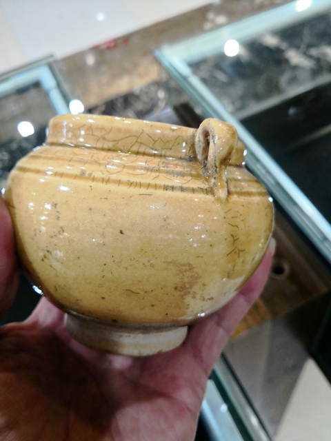 古玩陶瓷醬釉罐拍賣，當(dāng)前價(jià)格1200元