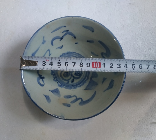 古玩陶瓷花鳥紋青花碗拍賣，當前價格288元