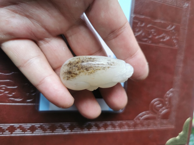 古玩玉器已保真，和田籽料，招財(cái)貔貅。拍賣，當(dāng)前價(jià)格1999元