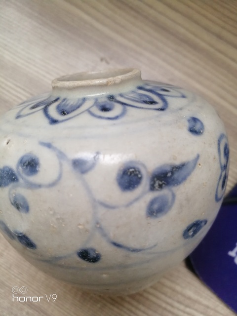 古玩陶瓷青花罐拍賣，當前價格2999元