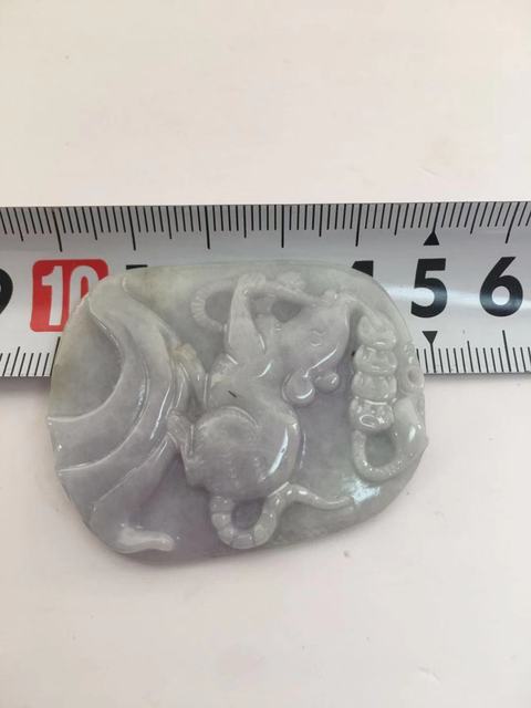 古玩玉器翠掛件拍賣,當前價格288元