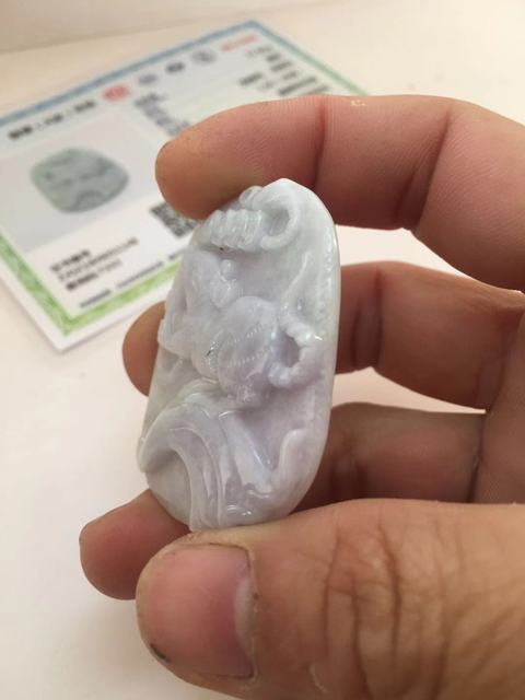 古玩玉器翠掛件拍賣,當前價格288元