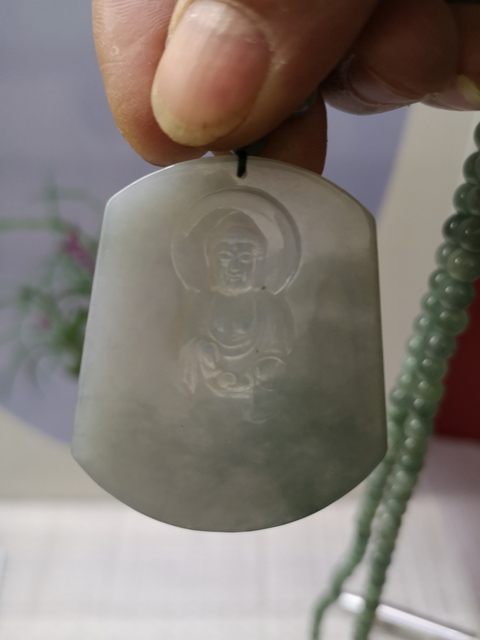 古玩玉器觀音牌子拍賣,當前價格850元