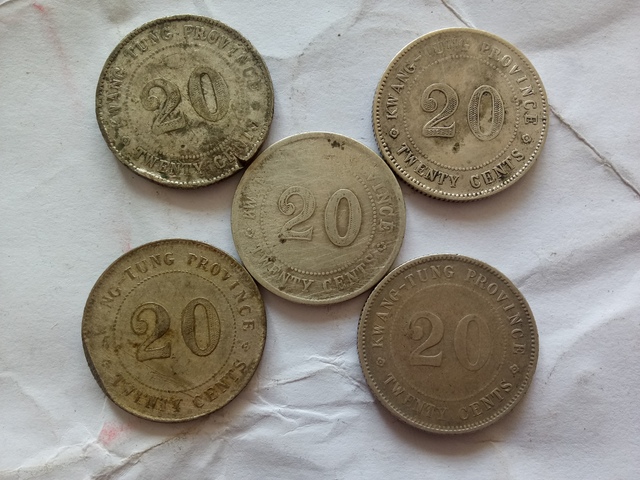 古玩錢幣【民國】中華民國貳毫銀幣拍賣，當前價格1288元