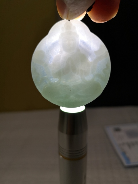 古玩玉器觀音拍賣，當前價格298元