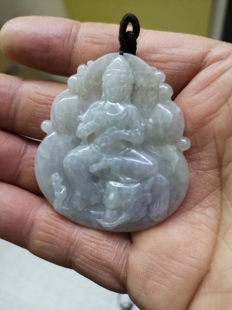 古玩玉器觀音牌子拍賣,當前價格298元