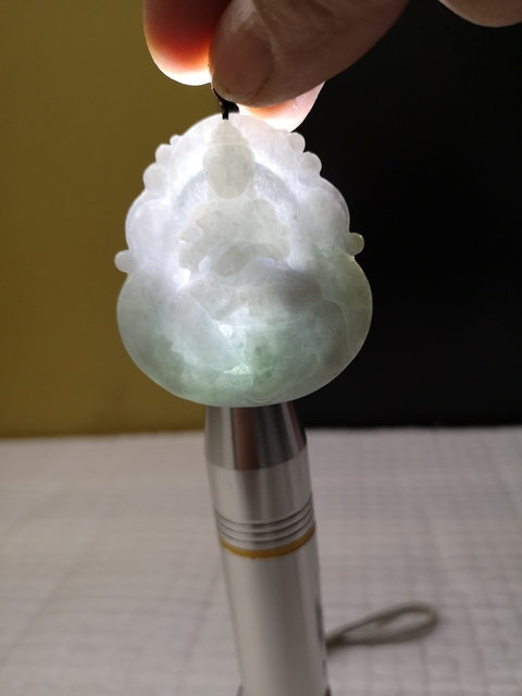 古玩玉器觀音牌子拍賣,當前價格298元