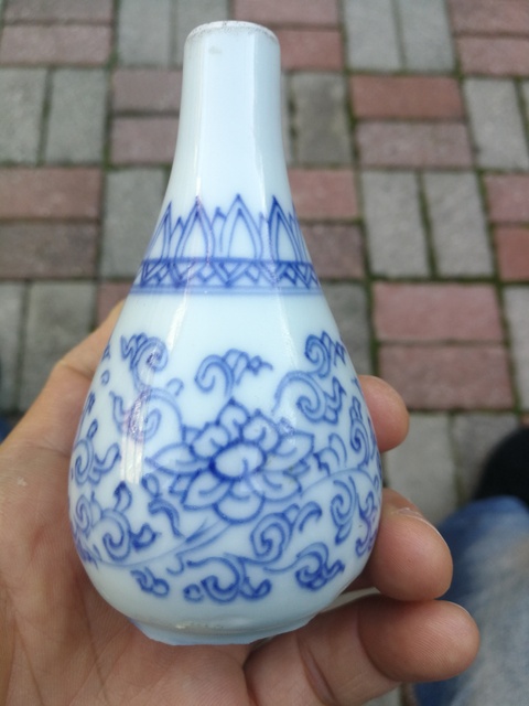 古玩陶瓷青花瓶拍賣，當前價格22800元