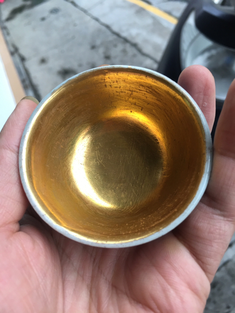 古玩陶瓷青花喜子杯拍賣，當前價格6800元