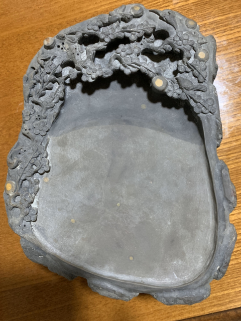 古玩雜項梅花硯拍賣，當前價格15800元