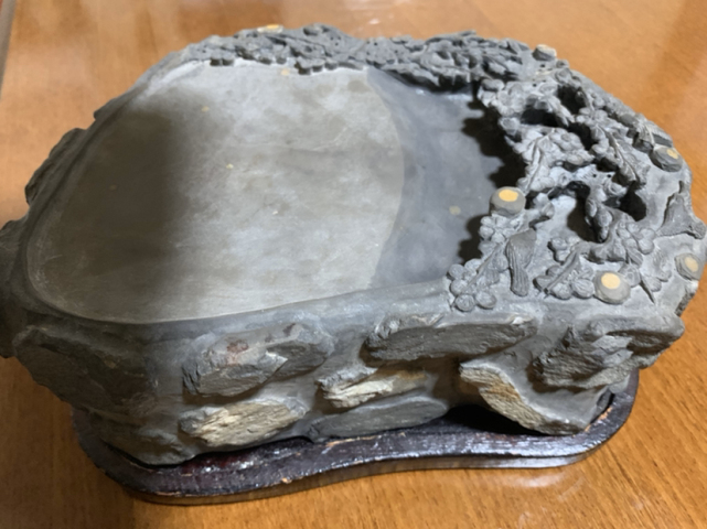 古玩雜項梅花硯拍賣，當前價格15800元