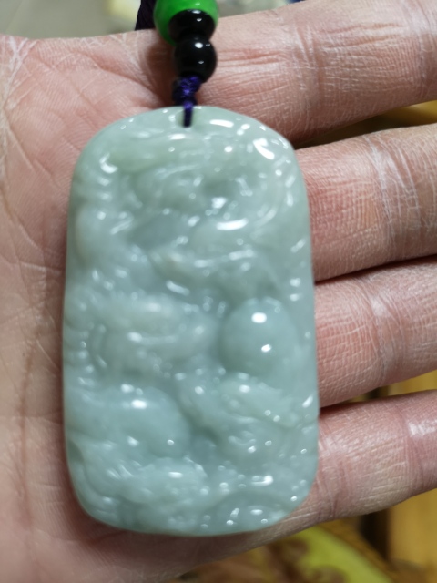 古玩玉器翠牌拍賣，當前價格450元