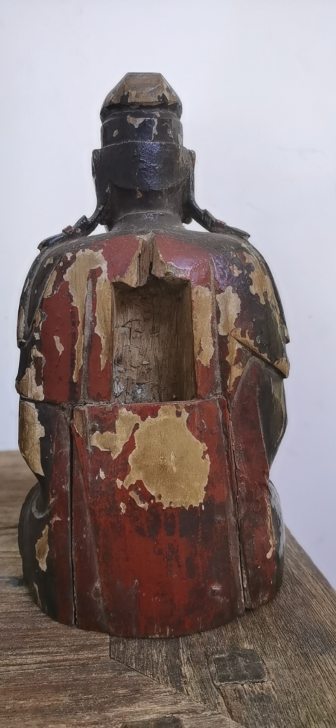 古玩雜項叉手觀音像拍賣，當前價格48000元