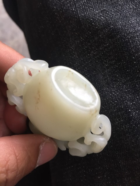 古玩玉器螭龍瓶拍賣，當前價格9800元