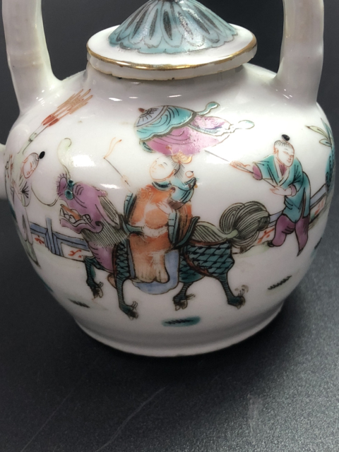 古玩陶瓷粉彩壺拍賣，當前價格6800元