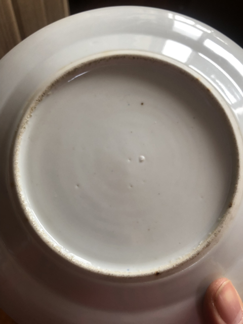 古玩陶瓷青花盤拍賣，當前價格18500元