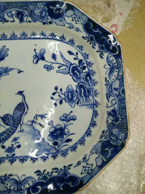 古玩陶瓷青花盤拍賣，當前價格8000元