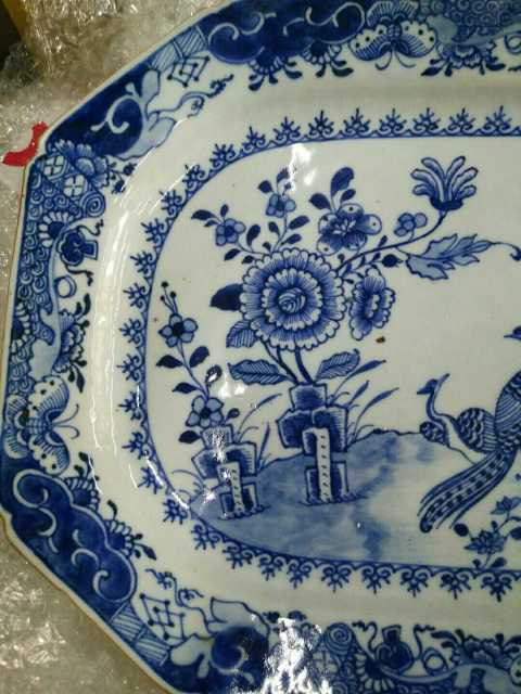 古玩陶瓷青花盤拍賣，當前價格8000元