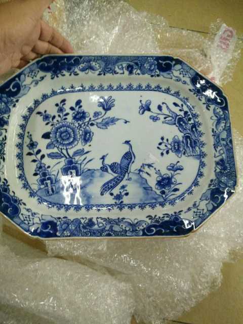 古玩陶瓷青花盤拍賣，當前價格8000元