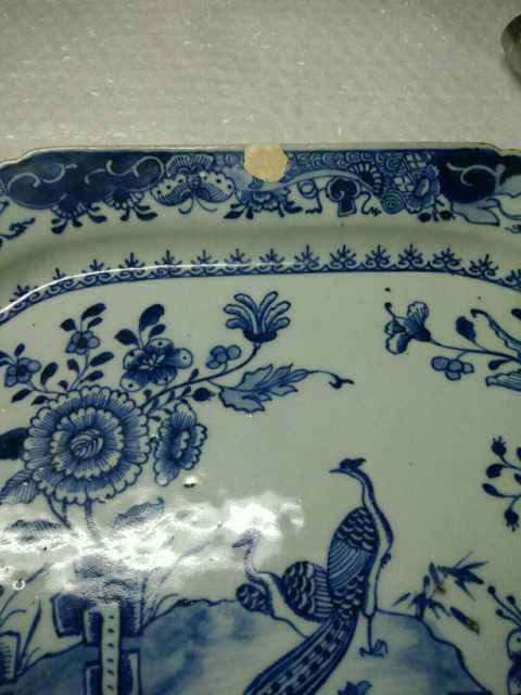 古玩陶瓷青花盤拍賣，當前價格8000元