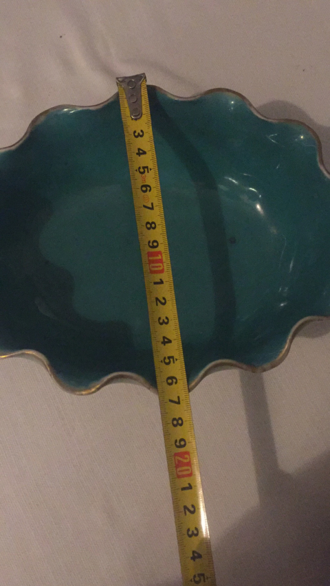 古玩陶瓷粉彩海棠盆拍賣，當(dāng)前價(jià)格12800元