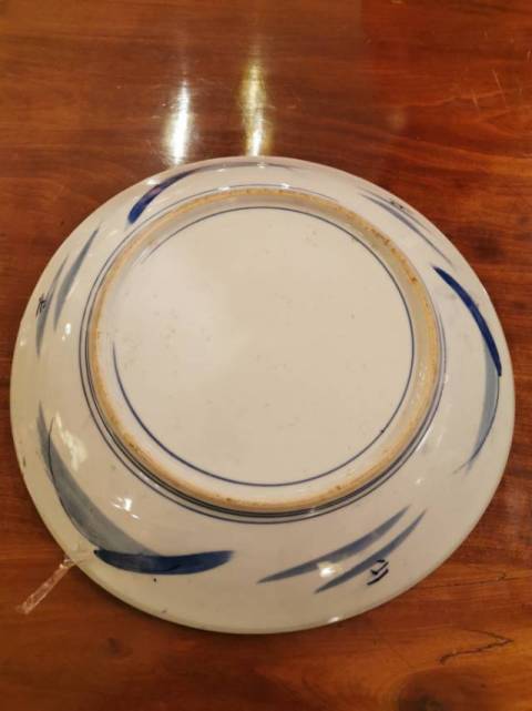 古玩陶瓷青花盤拍賣，當前價格15800元