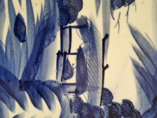 古玩陶瓷青花盤拍賣，當前價格15800元