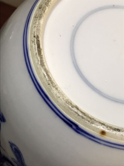 古玩陶瓷清晚期青花無雙譜人物紋蓋罐拍賣，當前價格21800元