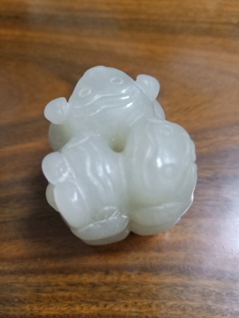 古玩玉器金蟾拍賣，當前價格18800元