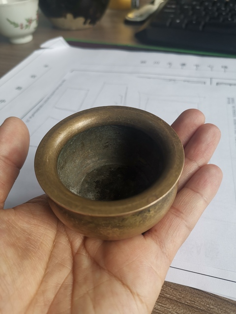 古玩銅器民國缶式爐拍賣，當前價格7000元