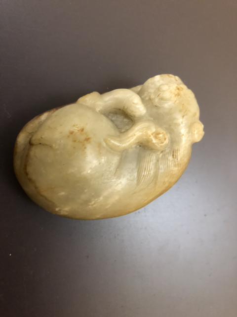 古玩玉器瑞獸拍賣，當前價格3000元