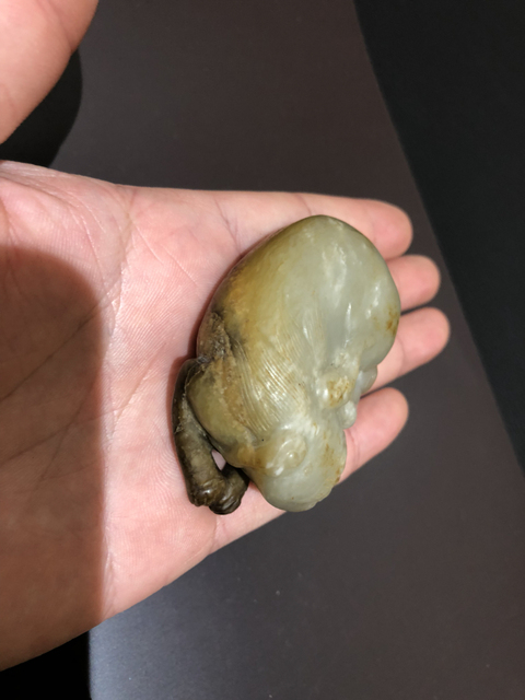 古玩玉器瑞獸拍賣，當前價格3000元