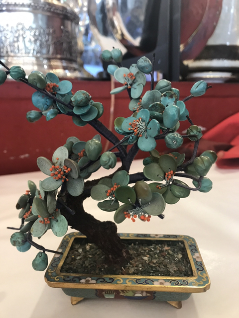 古玩玉器盆景拍賣，當前價格7000元