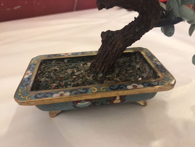 古玩玉器盆景拍賣，當前價格7000元