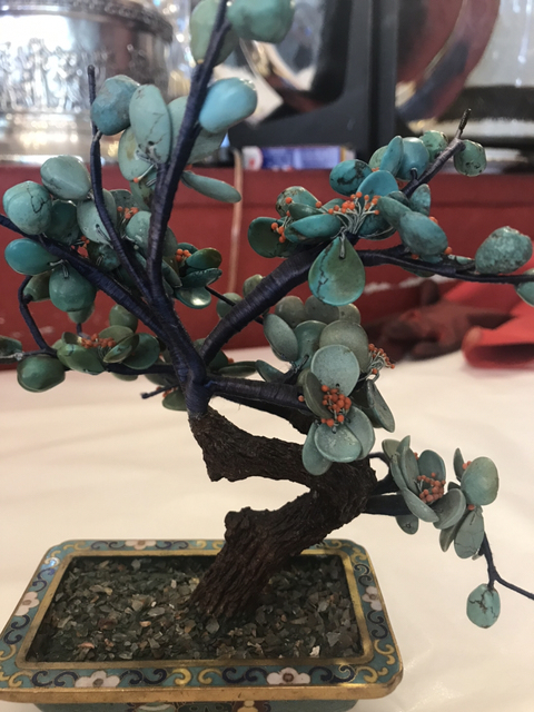 古玩玉器盆景拍賣，當前價格7000元