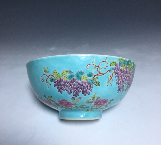 古玩陶瓷粉彩碗拍賣，當前價格18000元