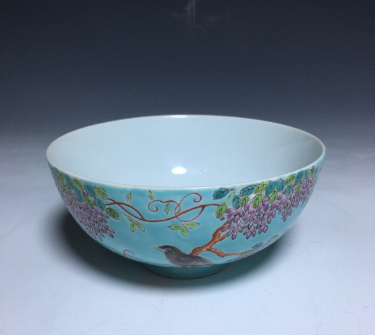 古玩陶瓷粉彩碗拍賣，當前價格18000元