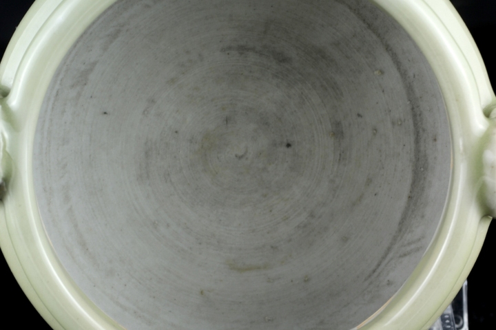 古玩陶瓷豆青釉爐拍賣，當(dāng)前價格3000元