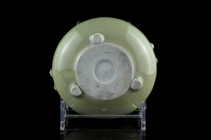 古玩陶瓷豆青釉爐拍賣，當(dāng)前價格3000元