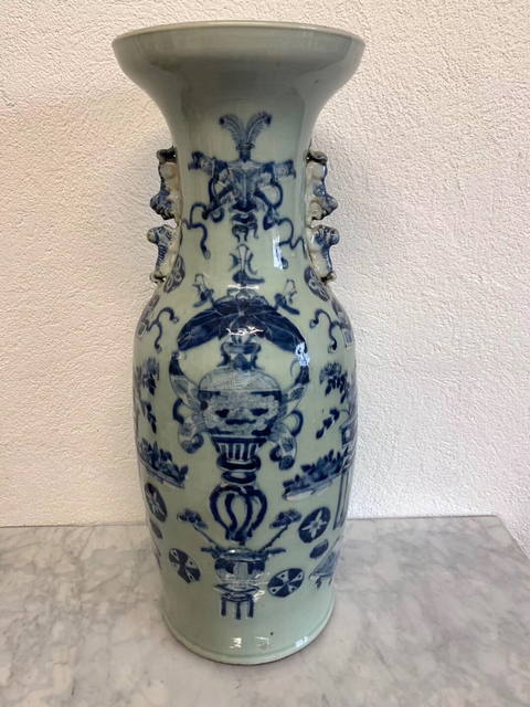 古玩陶瓷青花大瓶拍賣，當前價格18000元