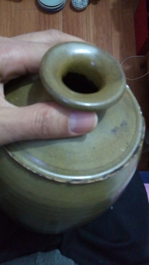 古玩陶瓷茶葉末釉瓶拍賣，當前價格7000元