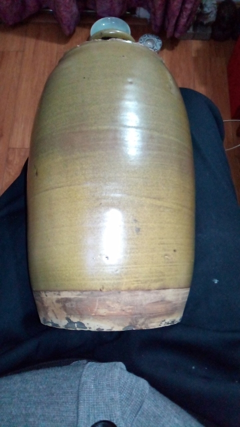 古玩陶瓷茶葉末釉瓶拍賣，當前價格7000元