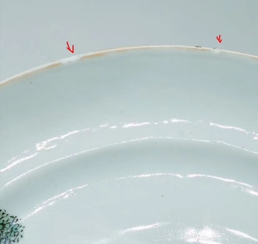 古玩陶瓷粉彩故事人物盤(pán)拍賣(mài)，當(dāng)前價(jià)格6000元