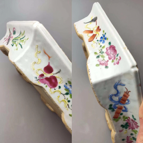 古玩陶瓷(繪畫精品)粉彩六彩龍紋六角八寶花卉大盆拍賣,當(dāng)前價(jià)格0元