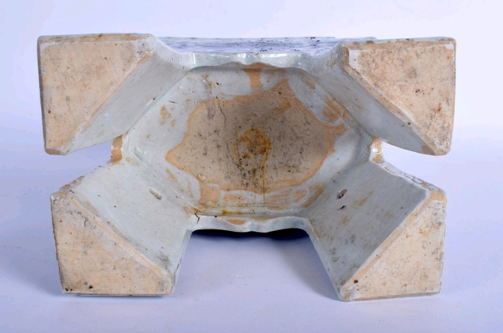 古玩陶瓷青花纏枝花卉紋香爐拍賣，當前價格22000元