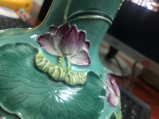 古玩陶瓷天球瓶拍賣，當前價格9000元