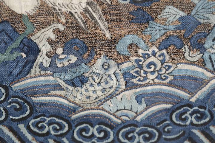 古玩雜項補子拍賣，當前價格7000元