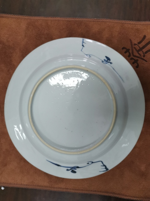 古玩陶瓷青花仕女盤拍賣，當前價格12000元